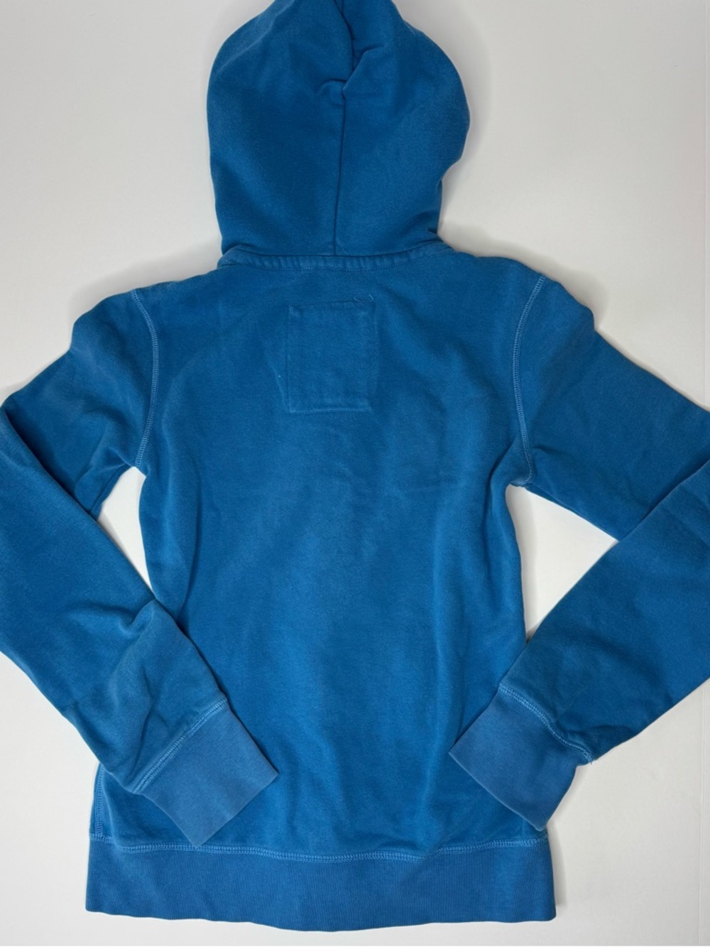 Aeropostale Y2K Blue Full Zip Embroidered Graphic Hoodie 2010 Size Women’s S - Picture 5 of 8